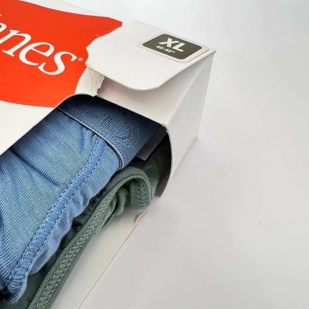Hanes Originals Supersoft Trunks 3-Pack Mens XL 40-42 Viscose from Bamboo